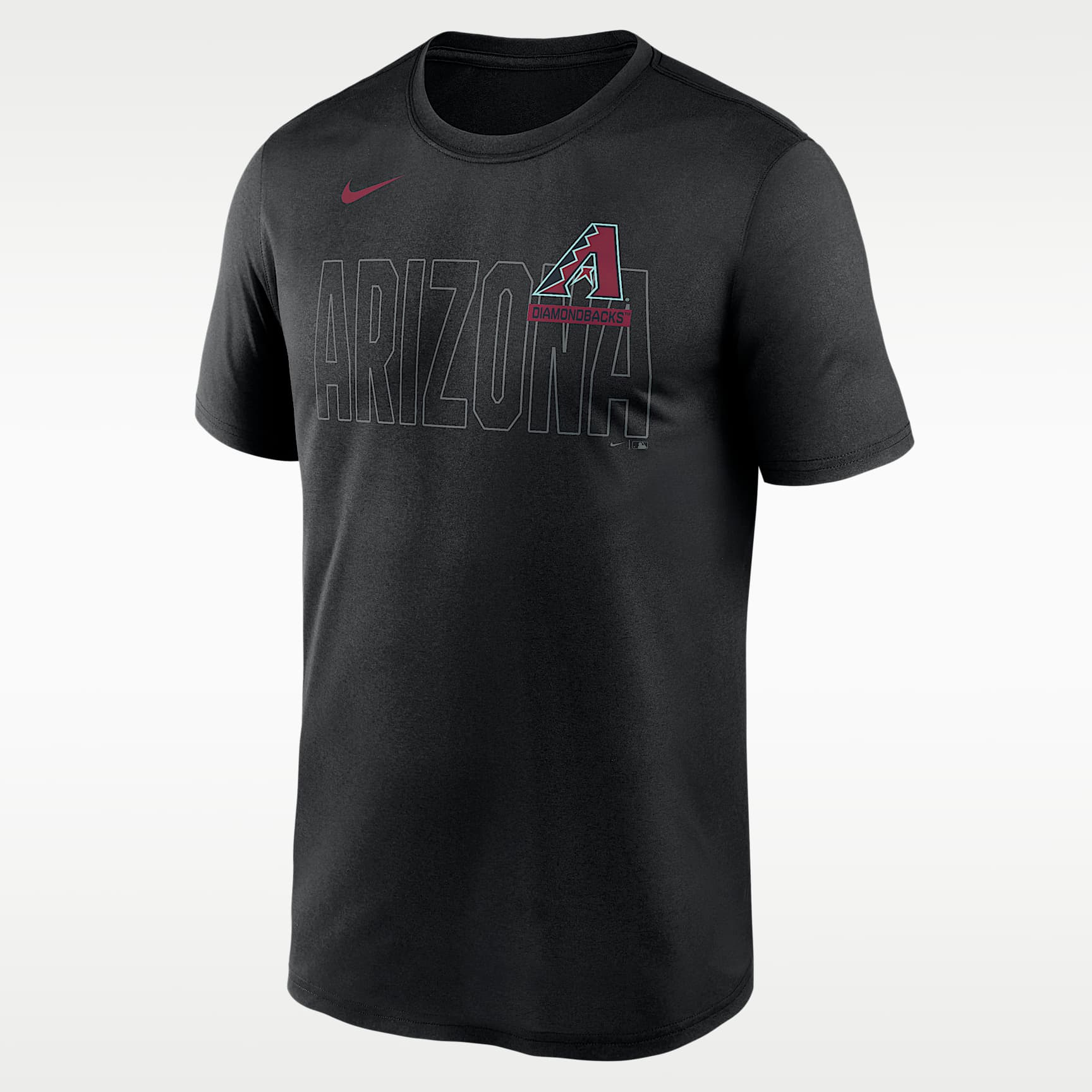 Arizona Diamondbacks Knockout Team Legend Men's Nike Dri-FIT MLB T